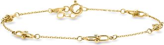 RS Pure by Ross-Simons 10kt Yellow Gold Jax-Link Bracelet