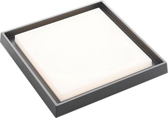 Lucande L&aacute;mparas de techo LED de aluminio gris