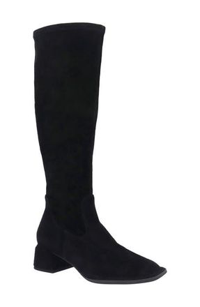 L'Amour Des Pieds Nolita Knee High Boot in Black Suede at Nordstrom, Size 7.5
