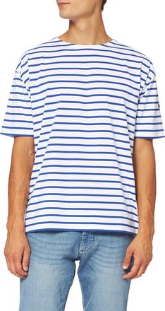 Armor Lux Armor Lux Mens Marinière Théviec Homme T-Shirt, Blanc (Dw5 Blanc/Etoile Dw5), X-Small