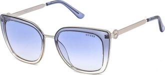 Guess GF6124 10V Mens Sunglasses Silver Size 54