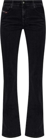 Diesel Jeans, Dames, Zwart, W30 L32, Katoen, 1969 D-Ebbey-T Jeans