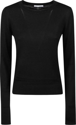 Patrizia Pepe Felpa manica lunga - - Knitwear - Donna - Nero - XS