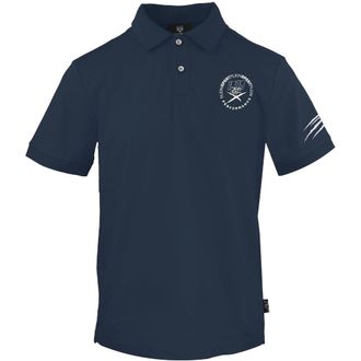 Plein Sport Performance Logo Marineblauw poloshirt