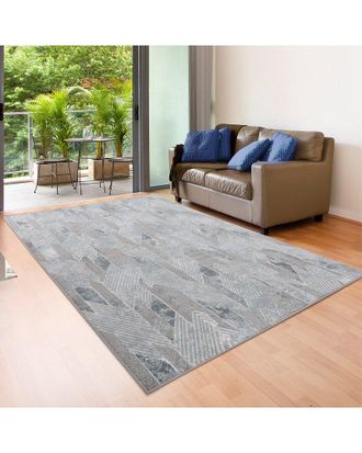 LR Home Lr Home Madelyn Herringbone Contemporary Rug