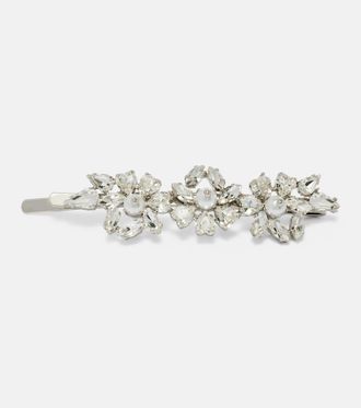 Simone Rocha Heartbloom embellished hair clip