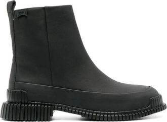 Camper Pix Enkellaarsjes - Dames - Enkellaarsjes - Zwart - 40 EU - Leer - Schoenen