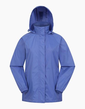 Mountain Warehouse Womens Mountain Warehouse Womens/Ladies Pakka II Waterproof Jacket - Blue - Size: 18