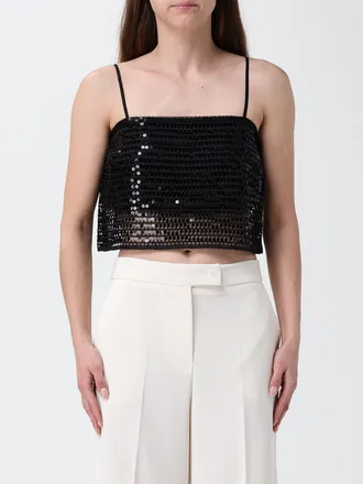 Simona Corsellini Sequin Crop Top