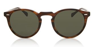 Oliver Peoples OV5217S Gregory Peck Sun Polarized 1724P1 Mens Sunglasses Tortoiseshell Size 50