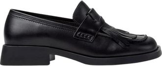 Camper Twins Loafers - Dames - Loafers - Zwart - 36 EU - Leer - Schoenen