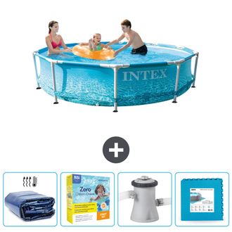Intex Piscina Con Estructura Redonda - 305x76 Cm - 7-piezas Scb9