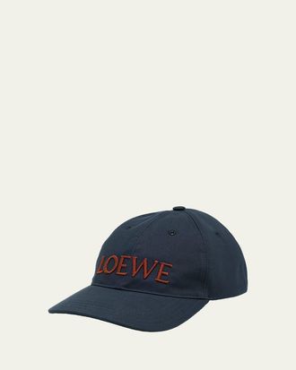 Loewe x Paulas Ibiza Embroidered Canvas Cap