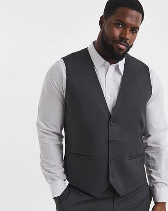 Jacamo James Regular Fit Stretch Waistcoat