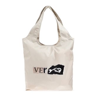 Yohji Yamamoto Tote Bags, unisex, Beige, Size: ONE SIZE Merch Tote