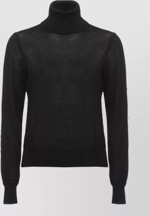 Ralph Lauren ribbed wool turtleneck sweatshirt