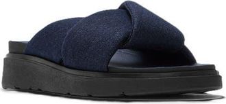 FitFlop Gen FF Folded Denim in Dark Denim at Nordstrom, Size 11