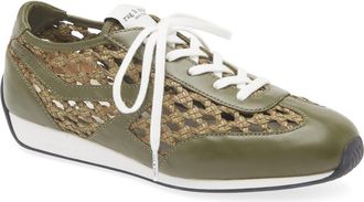 Rag & Bone Retro Runner Slim Sneaker in Loden Woven at Nordstrom, Size 7.5Us