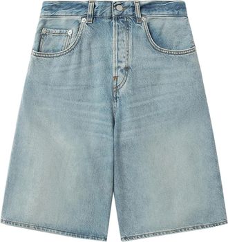 Haikure Shorts met wijde pijpen - Blauw