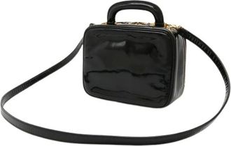 Chanel Pre-owned Handbags, female, Black, Size: ONE SIZE Pre-owned Leather chanel-bags