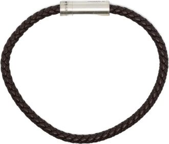 Le Gramme Bracciale in pelle 7g - Argento