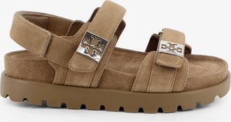 Tory Burch Sandali Mellow Sport in suede - TORY BURCH - gender_Woman