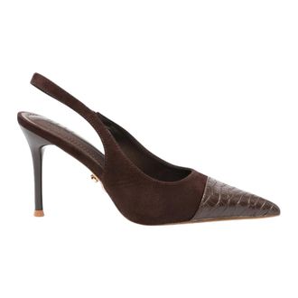 Twentyfourhaitch Schoenen, Dames, Bruin, 36 EU, Varne Pumps