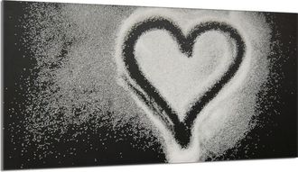 OEM Protector De Cristal Para Encimera 90x52 Coraz&oacute;n