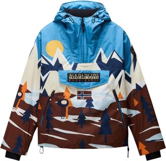 Napapijri RF Next AOP 1 - - Jackets - Uomo - Multicolore - M