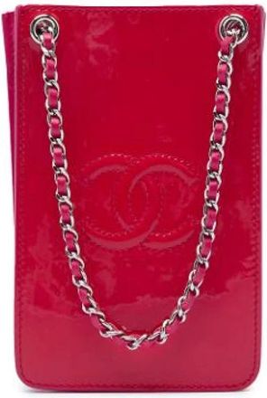 Chanel Pre-owned Leather chanel-bags - Dames - Vintage Mini Tas - Roze - ONE Size - Vintage