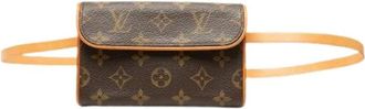 Louis Vuitton Pre-owned Pochette Florentine - Dames - Vintage Heuptassen - Bruin - ONE Size - Vintage