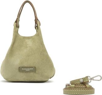 Gianni Chiarini Dua Leather Mini Hobo Bag in Light-Green at Nordstrom