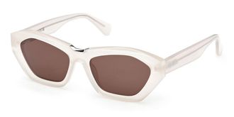Max Mara MM0169 25E Womens Sunglasses White Size 54