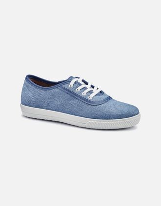 Hotter Womens Mabel Womens Canvas Shoes - Blue - Size: 5.5