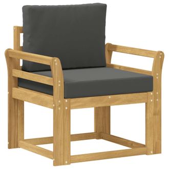 vidaXL 2 Pieza Conjunto De Sof&aacute;s De Exterior Poli&eacute;ster Vidaxl