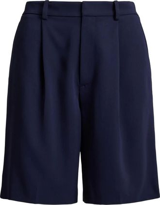 Ralph Lauren Collection Minetta shorts - women - Wool - 2 - Blue