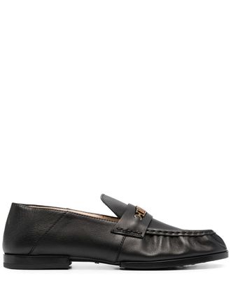 Tod's Loafers met schakelketting detail - Zwart