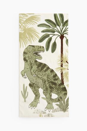 H&M Gemustertes Badehandtuch - Beige