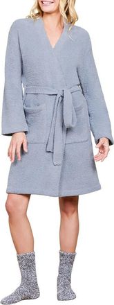 Barefoot Dreams CozyChic Robe in Moonbeam at Nordstrom, Size Xx-Small