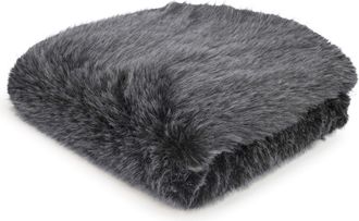 Schubiger M&ouml;bel Plaid Hanka Anthrazit 200x150 cm