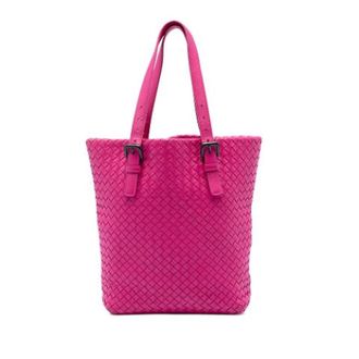 Bottega Veneta Pre-owned Tote Bags, female, Pink, Size: ONE SIZE Pre-owned Woven Tote
