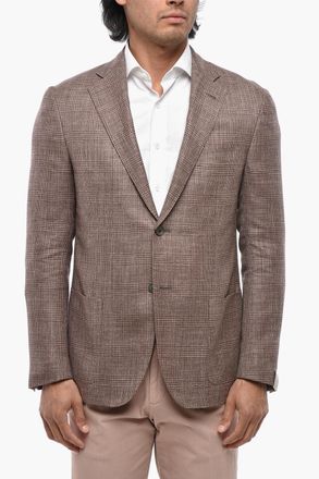 Corneliani Blazer Semifoderato GATE con Motivo District Check Corneliani
