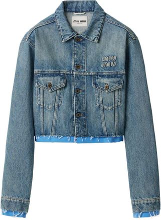 Miu Miu Giacca denim - Blu