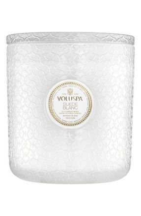 Voluspa Suede Blanc Five-Wick Hearth Candle at Nordstrom