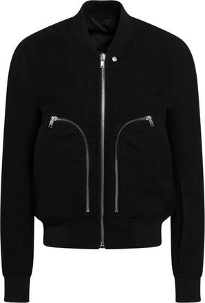 Rick Owens Bomber Jackets, male, Black, Size: XL Giubbotto Bomber