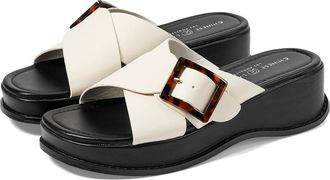 Chinese Laundry Clarke Womens Sandals Bone : 7.5 M, Leather/Rubber