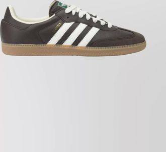 adidas leather low-top sneakers