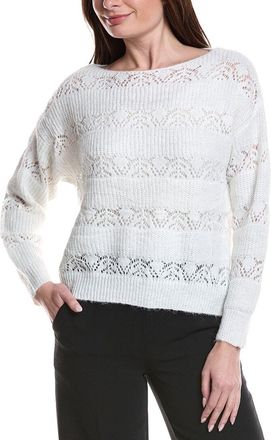 Anna Kay & Co. Seonaly Cashmere-Blend Blouse