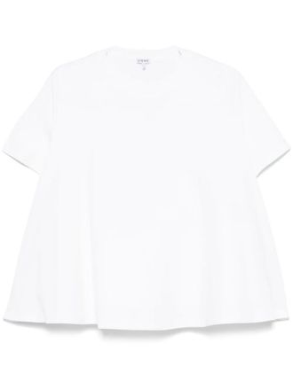 Loewe Anagram-Embroidered Trapeze T-Shirt