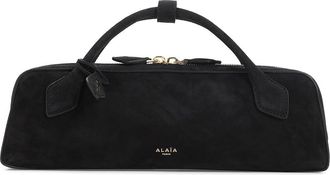 Alaia Teckel Suede Clutch